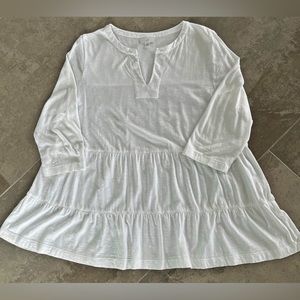 J. Jill Knit Tiered Tunic Sz LP